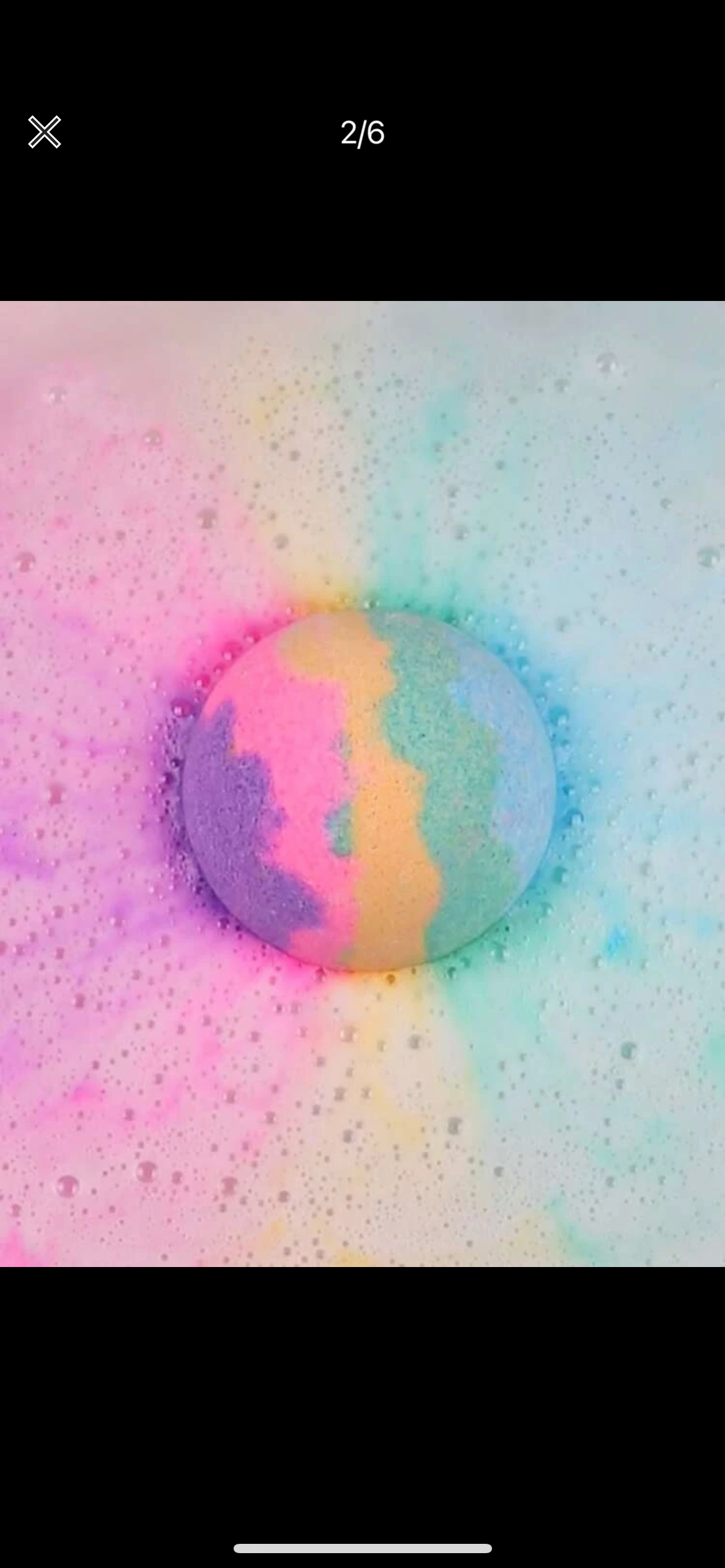 Colorful jumbo bath bomb ( 240 g) 