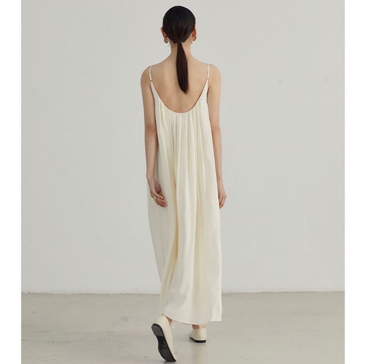 พร้อมส่ง pleated dress