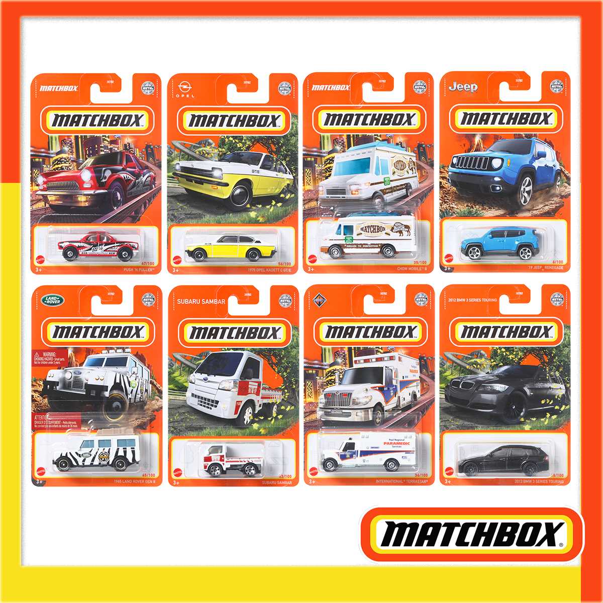 Matchbox Diecast Cars Assortment (30782-969C)