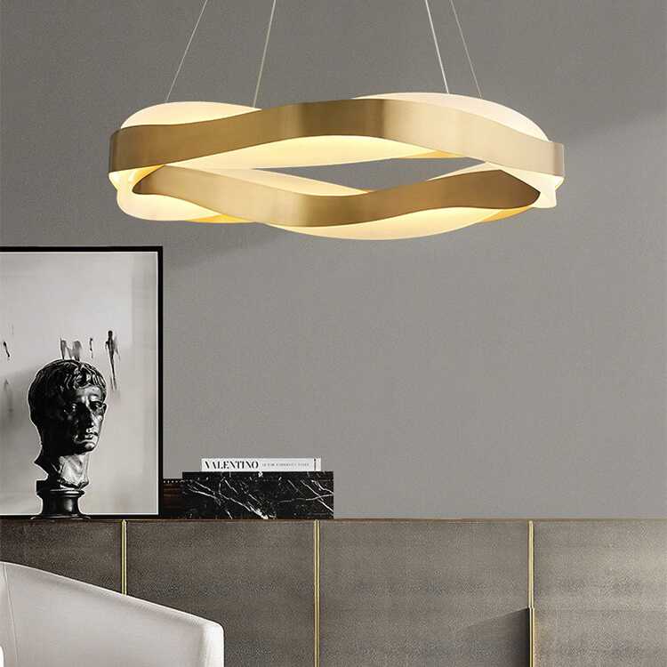 Circle Designed Decor Chandelier IX - โคมไฟแต่งบ้านติดเพดาน