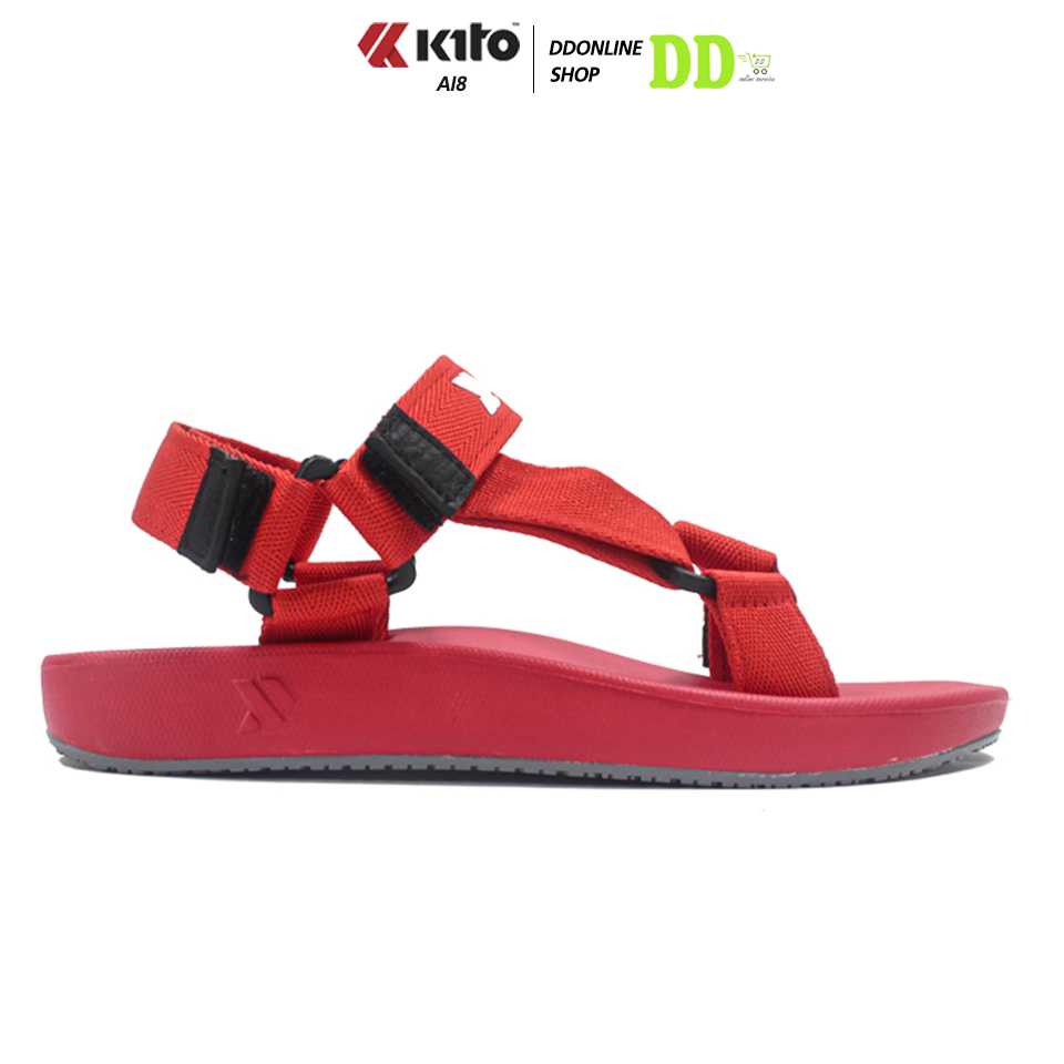 KITO Flow รุ่น AI8 รองเท้าแตะแบบสวมรัดส้น เหมาะสำหรับผู้หญิงและผู้ชาย สวมใส่สบาย ทันสมัย