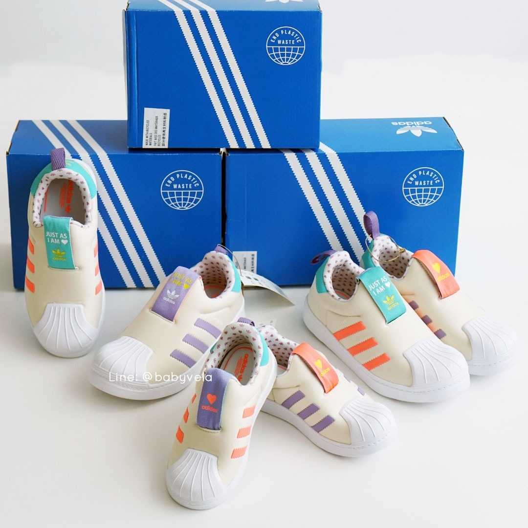 Adidas Superstar 360 Shoes (Ecru Tint / Acid Red / Semi Mint Rush)