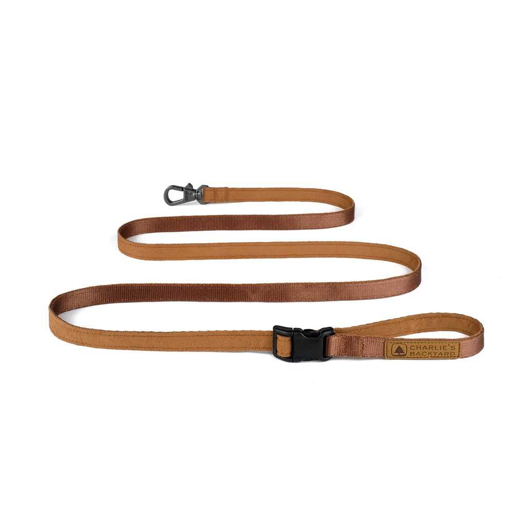 Charlie's Backyard Easy-Leash-Brown