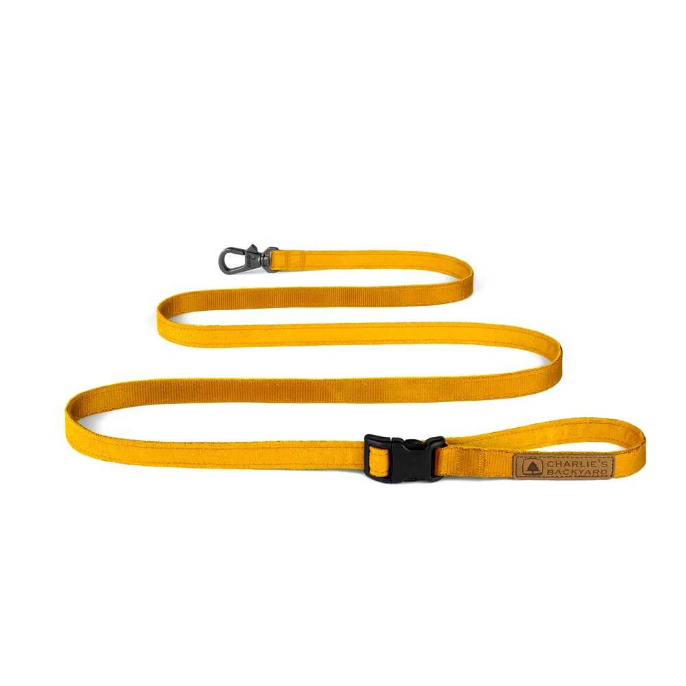 Charlie's Backyard Easy-Leash-Yellow