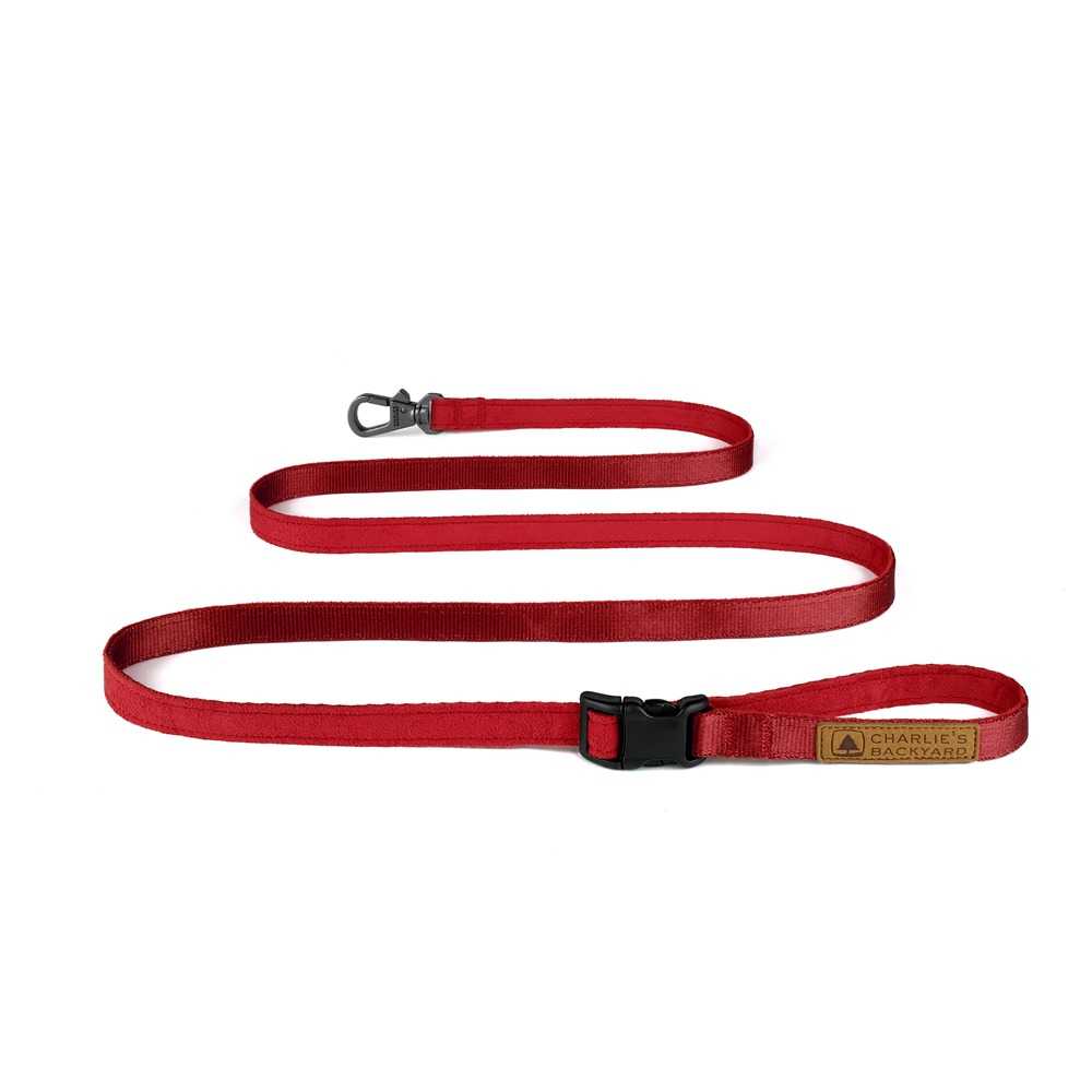 Charlie's Backyard Easy-Leash-Red