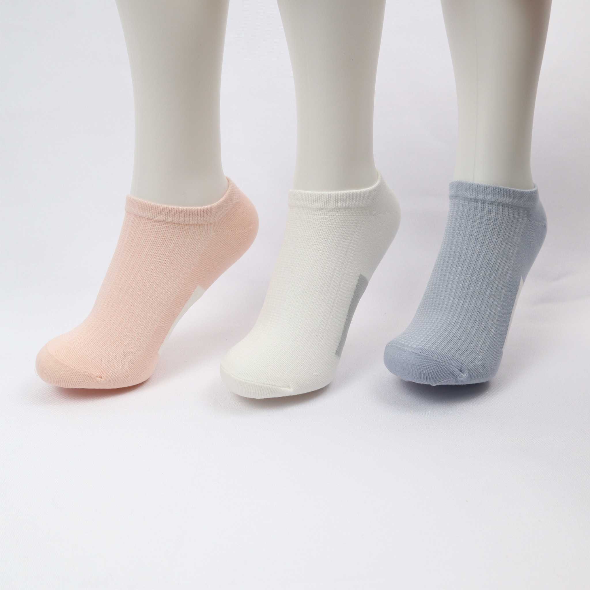 HappyLife Low cut socks ถุงเท้าผู้หญิง ถุงเท้ารองเท้าผ้าใบ ถุงเท้ากีฬา ถุงเท้าระบายอากาศ  Low cut WM