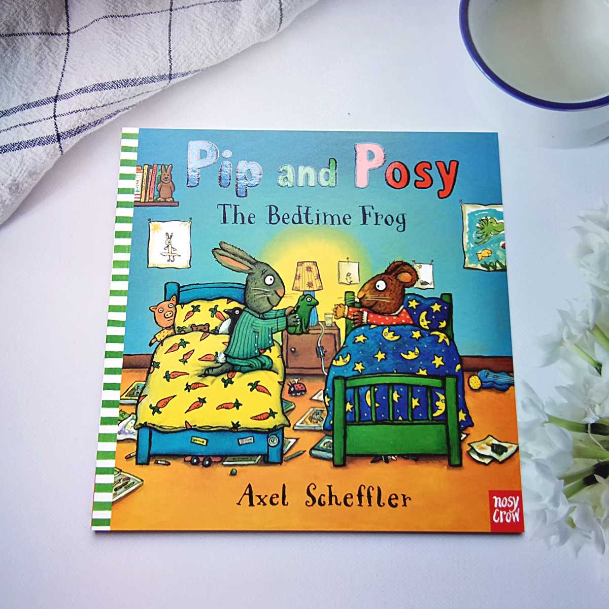 ★มือหนึ่ง Pip & Posy ║The  Bedtime Frog║★ ปากกาลูกอ๊อดอ่านได้