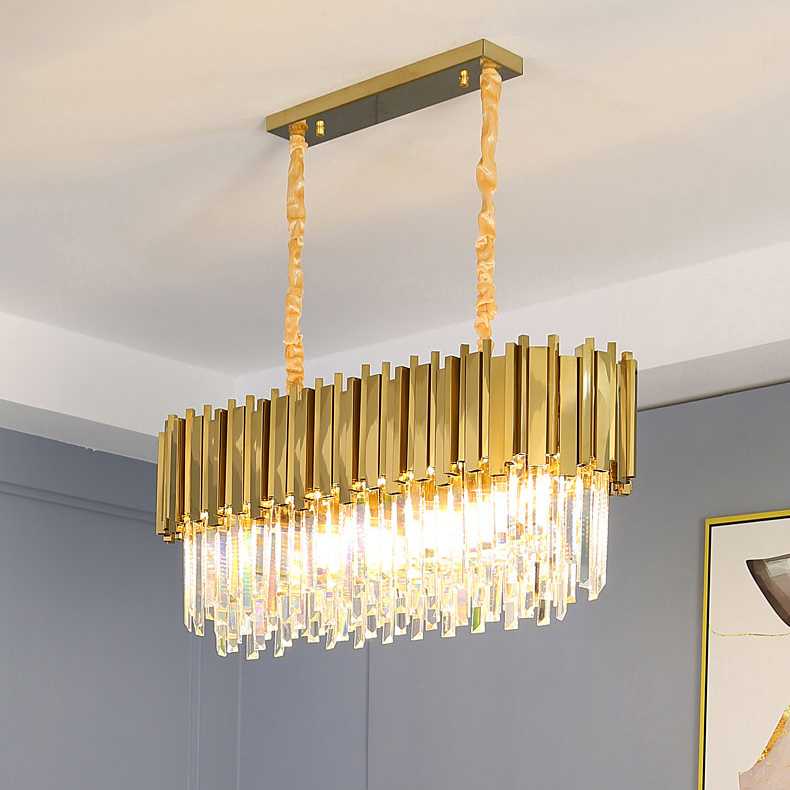 Golden Luxury Designed Decor Chandelier II - โคมไฟแต่งบ้านติดเพดาน