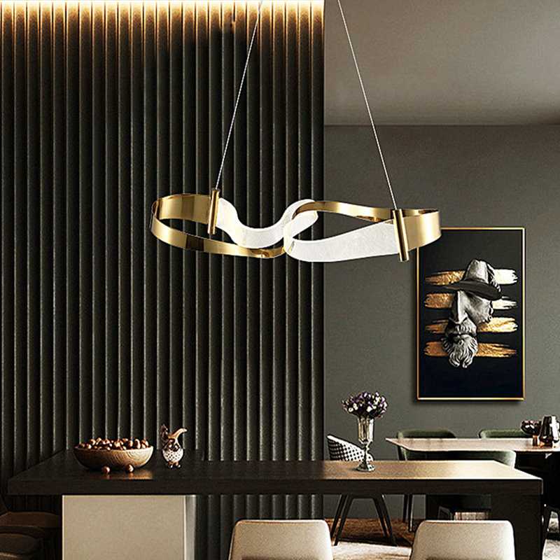 Ribbon Designed Decor Ceiling Lamp II - โคมไฟแต่งบ้านติดเพดาน