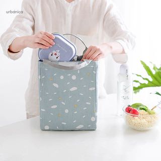 Urbanica lunch box bag กระเป๋าเก็บอุณหภูมิ กระเป๋าใส่กล่องอาหารรักษาอุณหภูมิ จุของได้เยอะ รุ่น MT