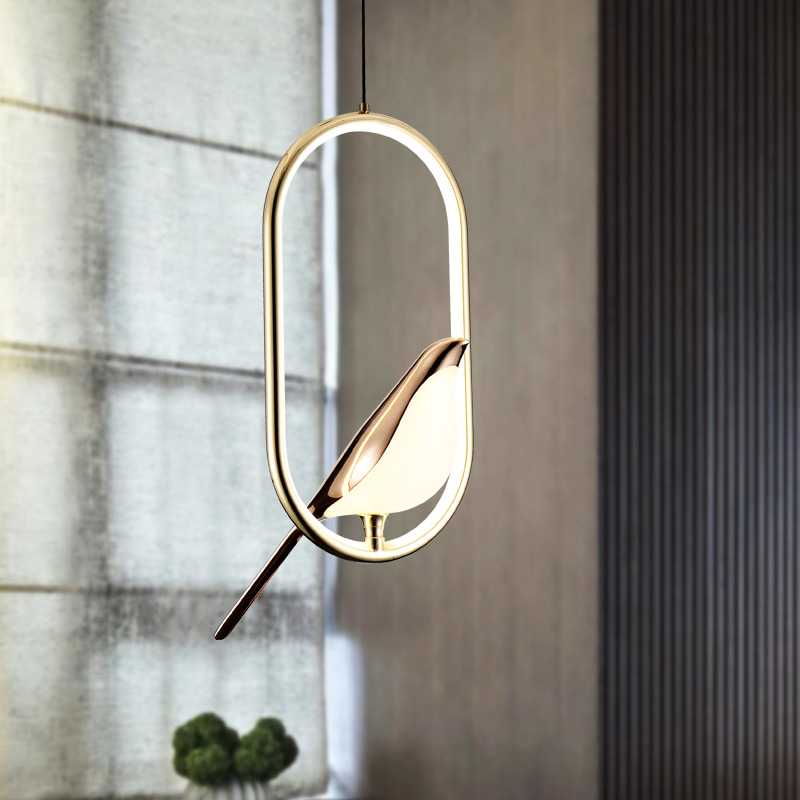 Bird Designed Decor Ceiling Lamp III - โคมไฟแต่งบ้านติดเพดาน