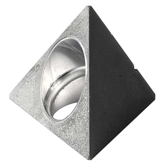 50% 22DESIGN Tetrahedron Ring