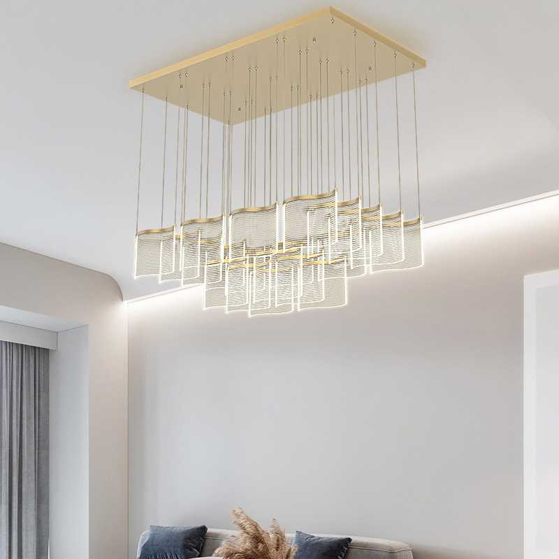 Home Decor Designed Stair Chandelier - โคมไฟแต่งบ้านติดเพดาน