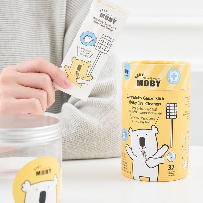 Moby ผ้าก๊อชชนิดแท่ง