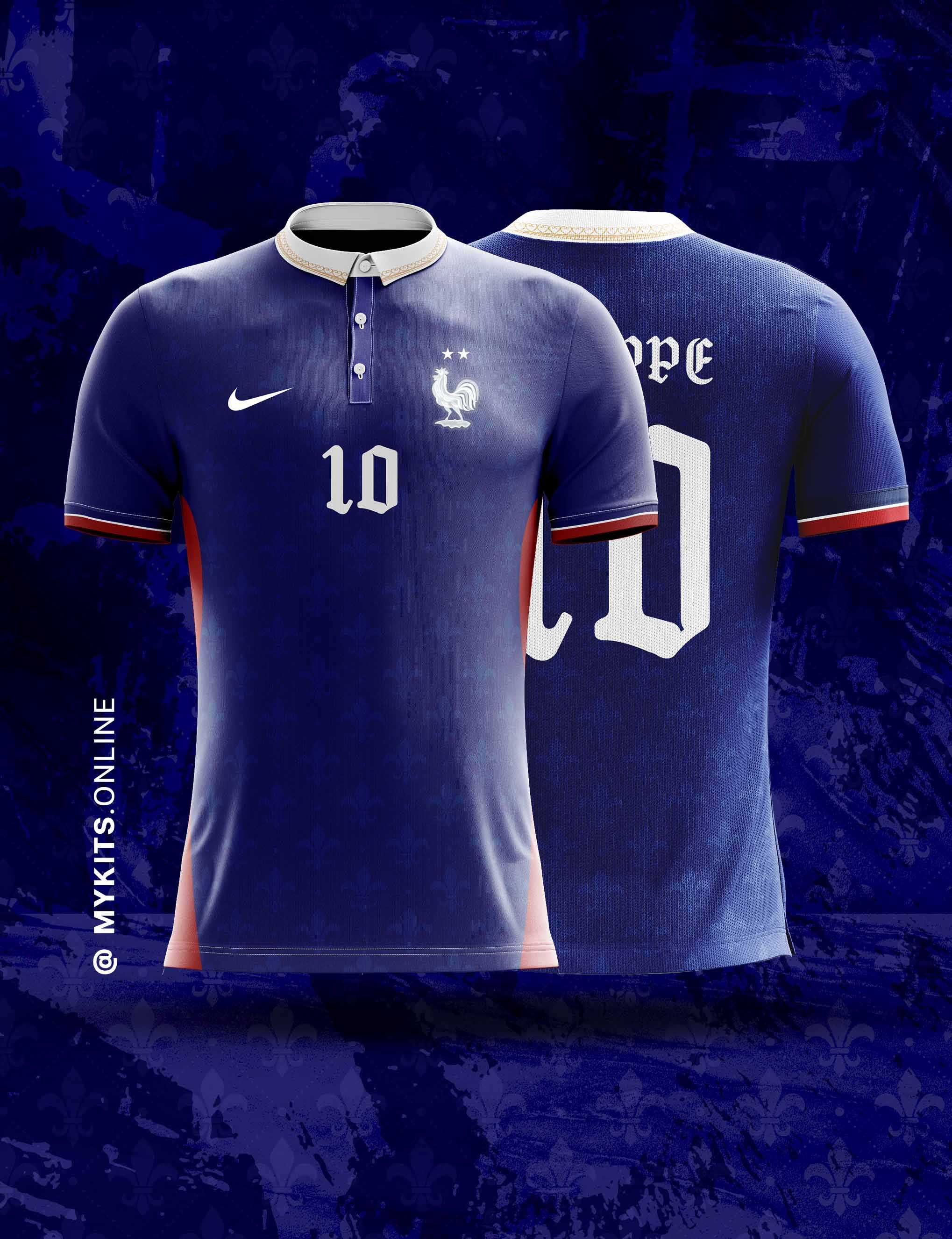 เสื้อทีมชาติฝรั่งเศส (France Nation Football club) 2022