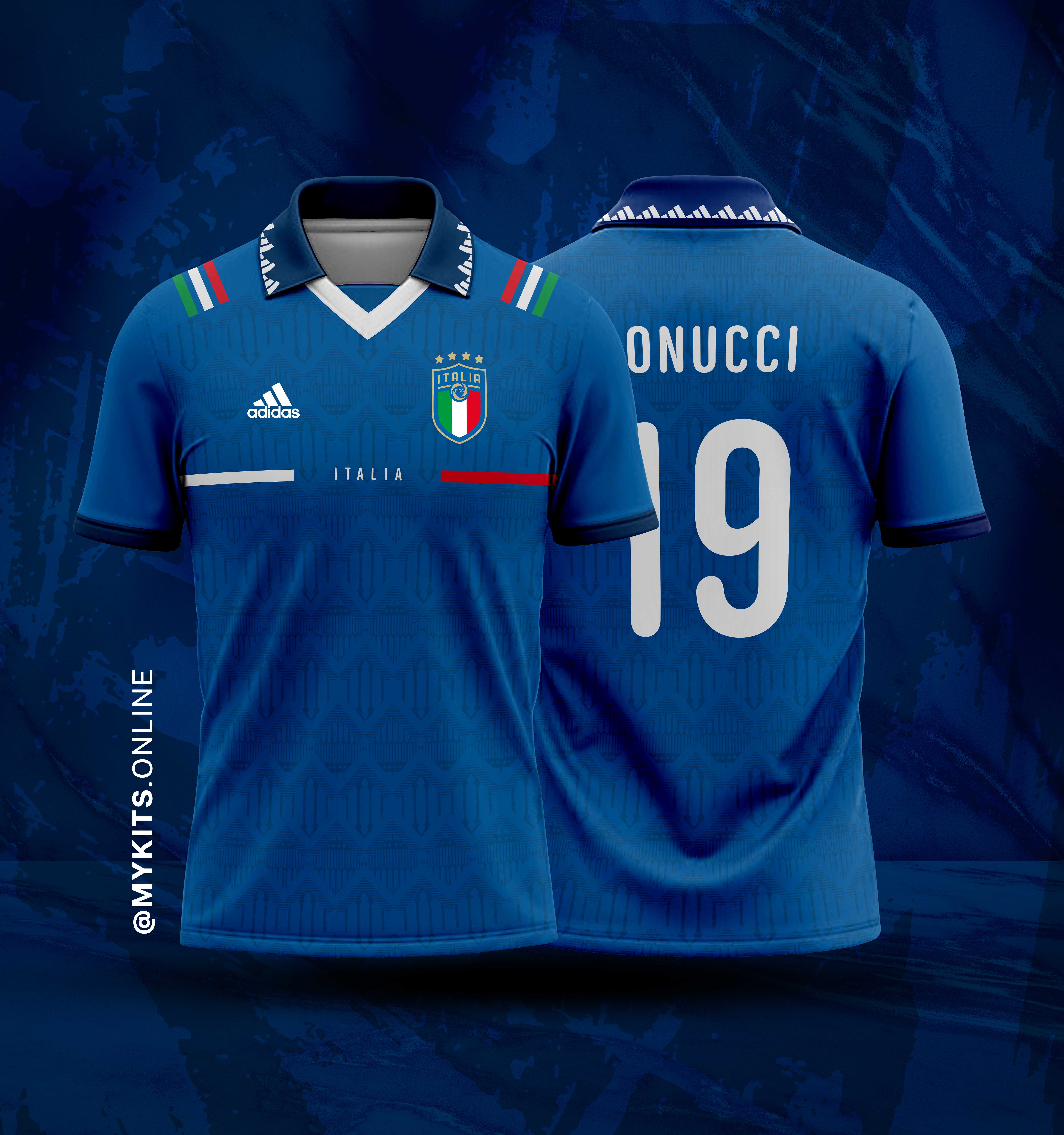 เสื้อทีมชาติอิตาลี (ITALIA Nation Football club) 2022