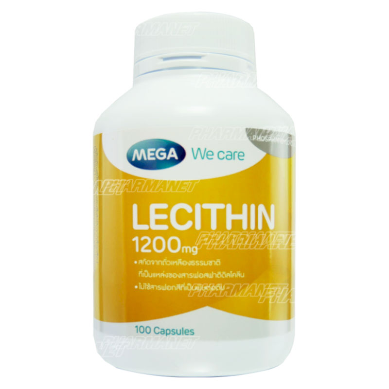 MEGA WE CARE LECITHIN 1200MG CAP 100'S