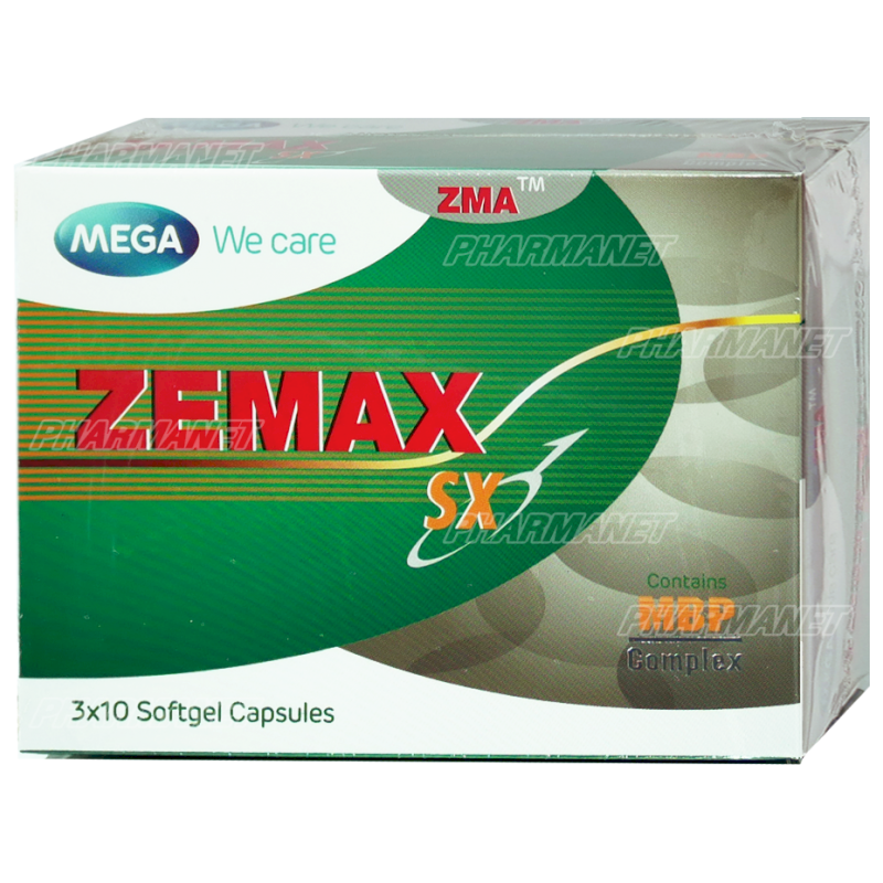 MEGA WE CARE ZEMAX SX CAP 30'S