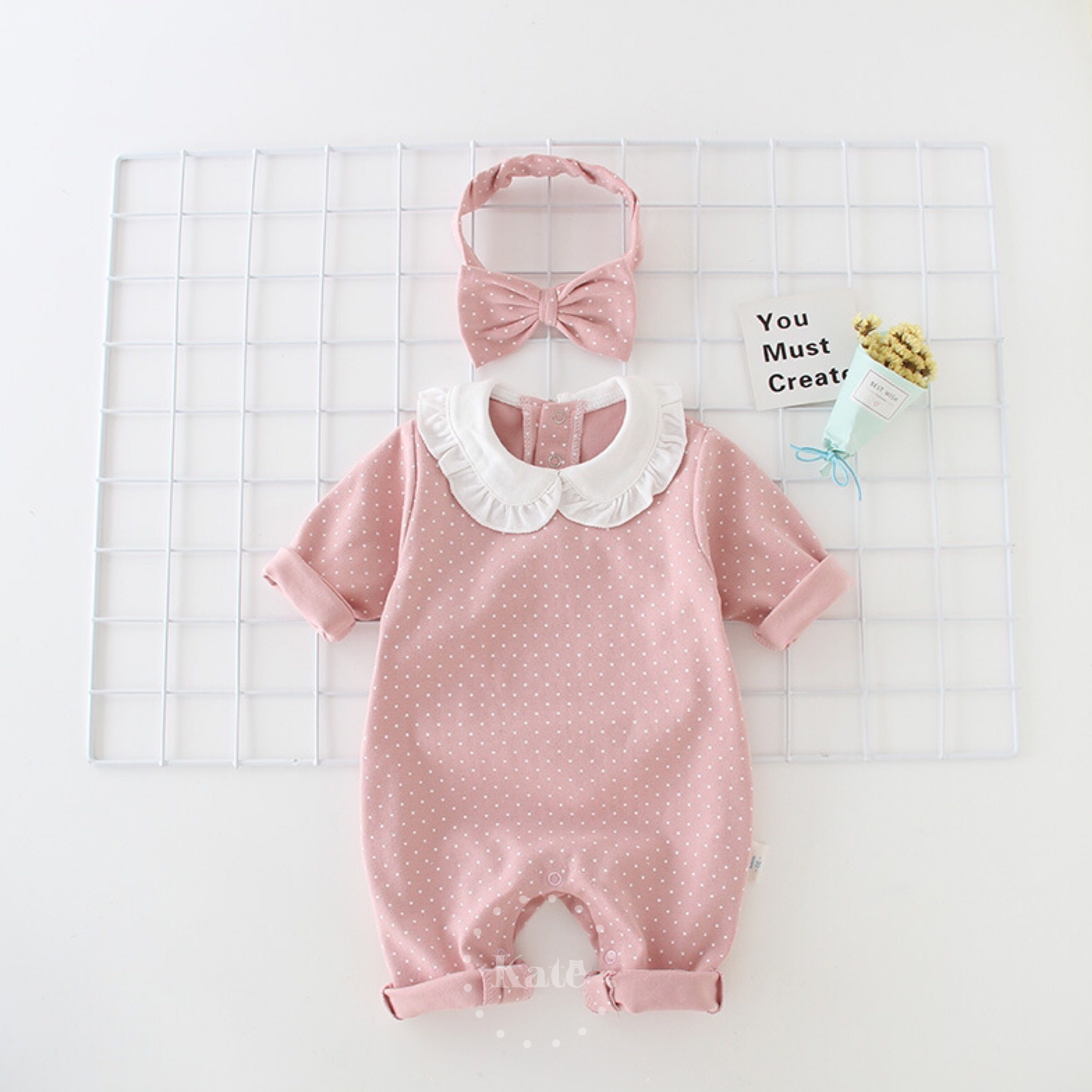 Mini Polka Dot Romper 