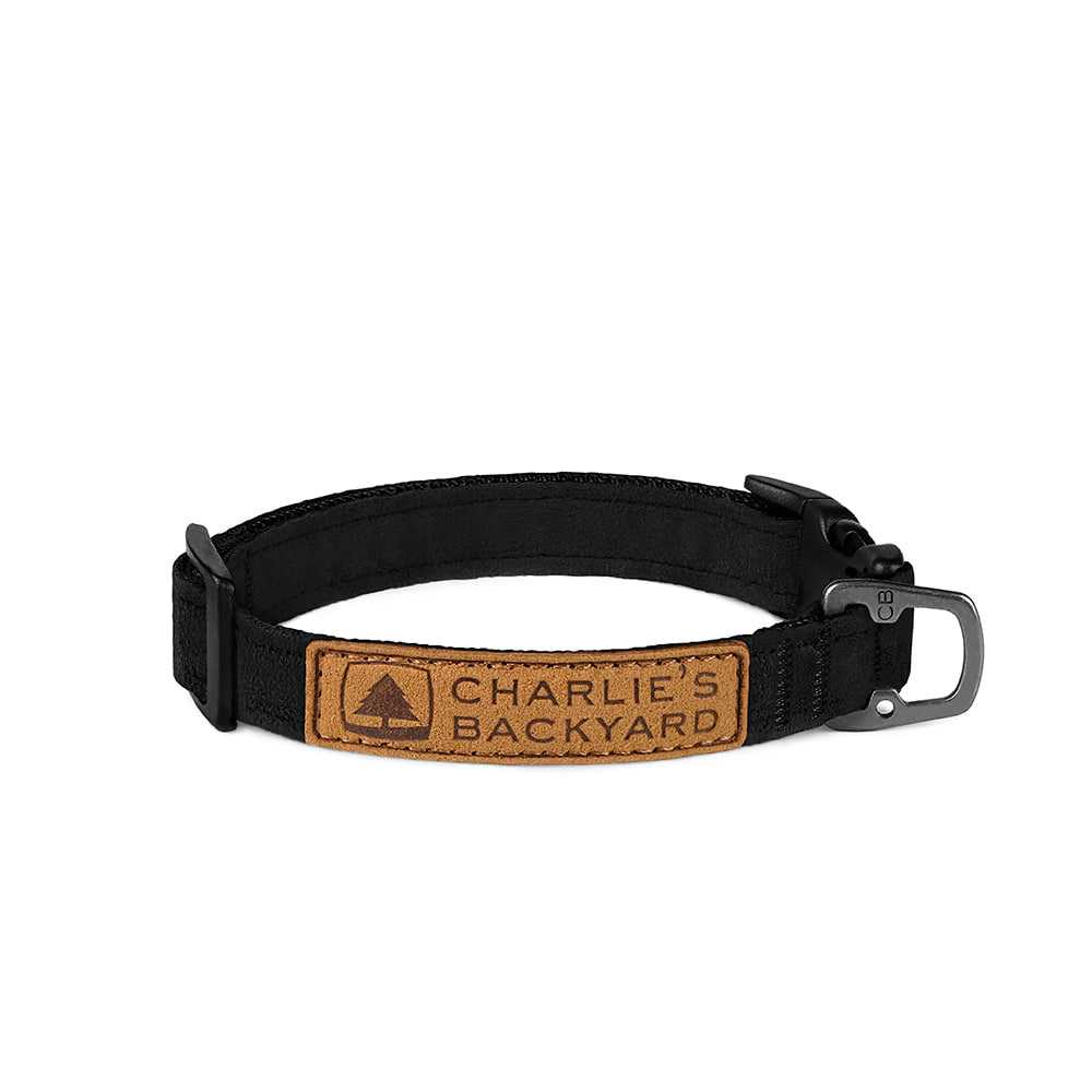 Charlie's Backyard Easy-COLLAR / BLACK