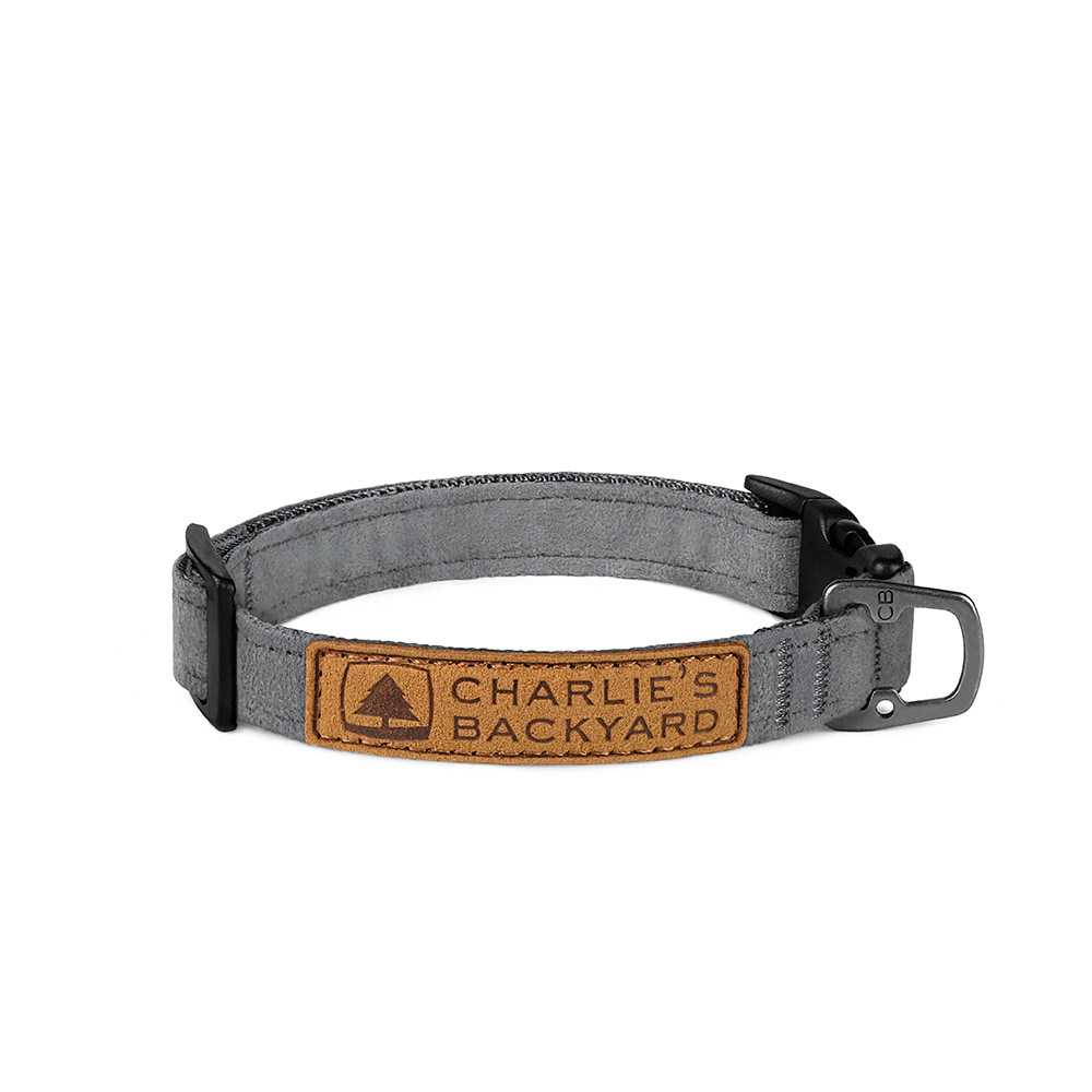 Charlie's Backyard Easy-COLLAR / GREY