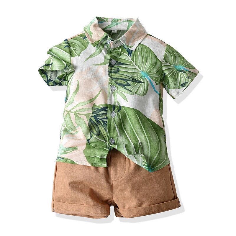 Set เสื้อเชิ้ต+กางเกง - Size120