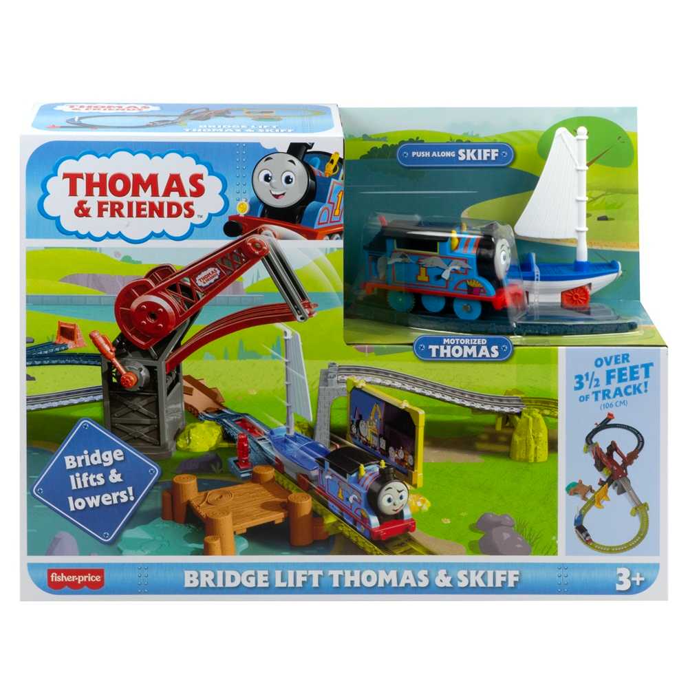 Thomas & Friends TrackMaster Bridge Lift Thomas & Skiff Set (HGX65)