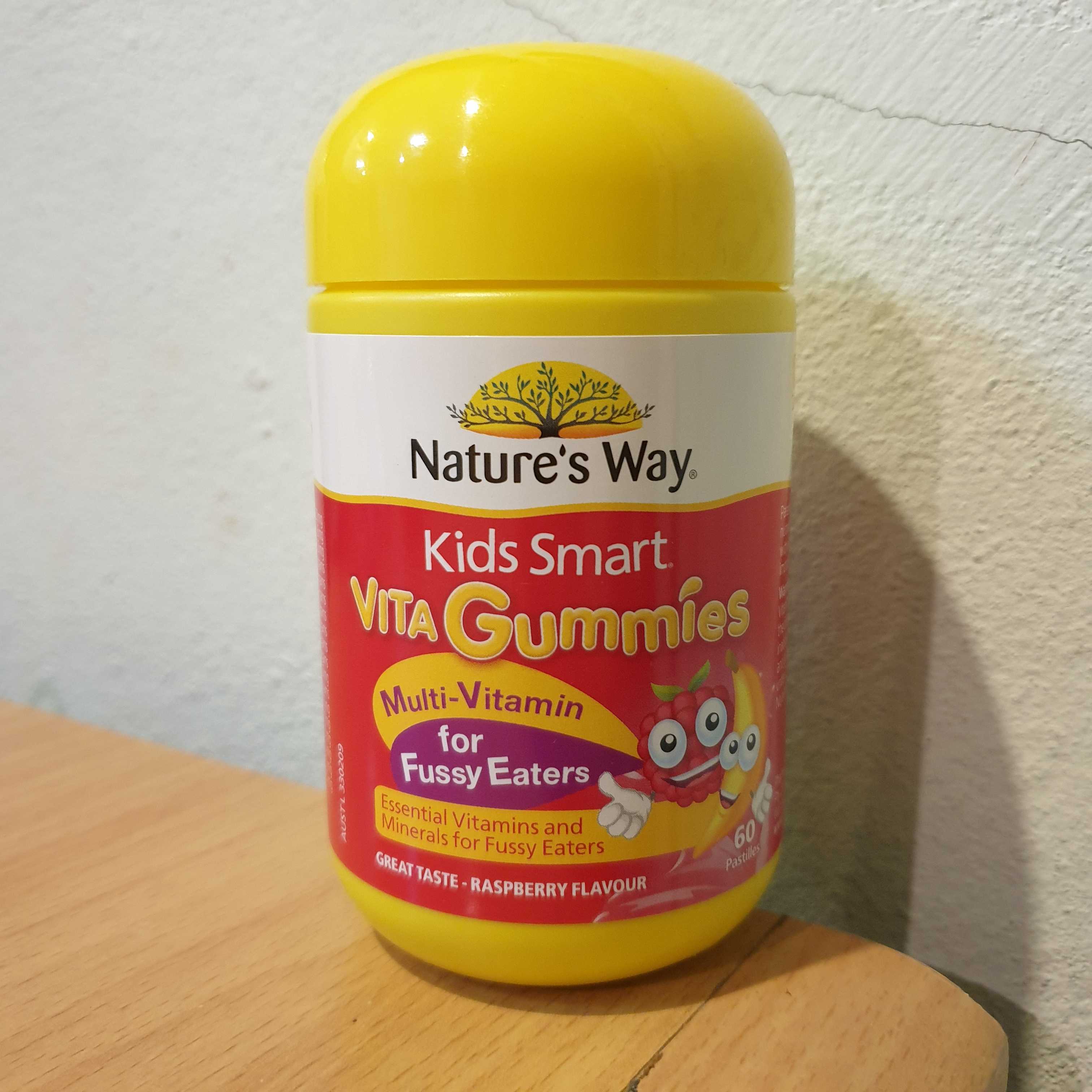 กัมมี่วิตามินรวมช่วยเจริญอาหาร Nature's way  Multivitamin for Fussy Eaters  Gummies , 60 เม็ด