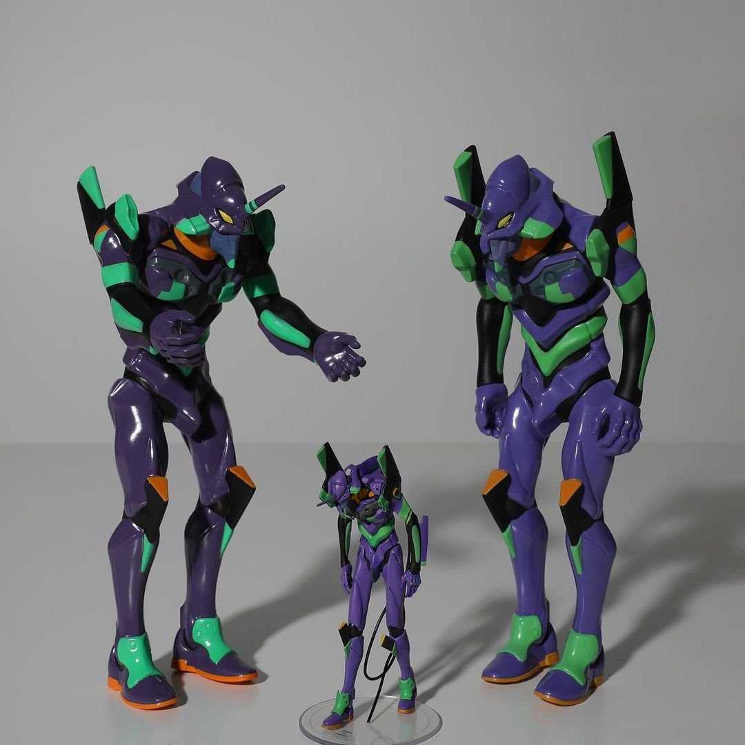Sofubi Evangelion 01 set