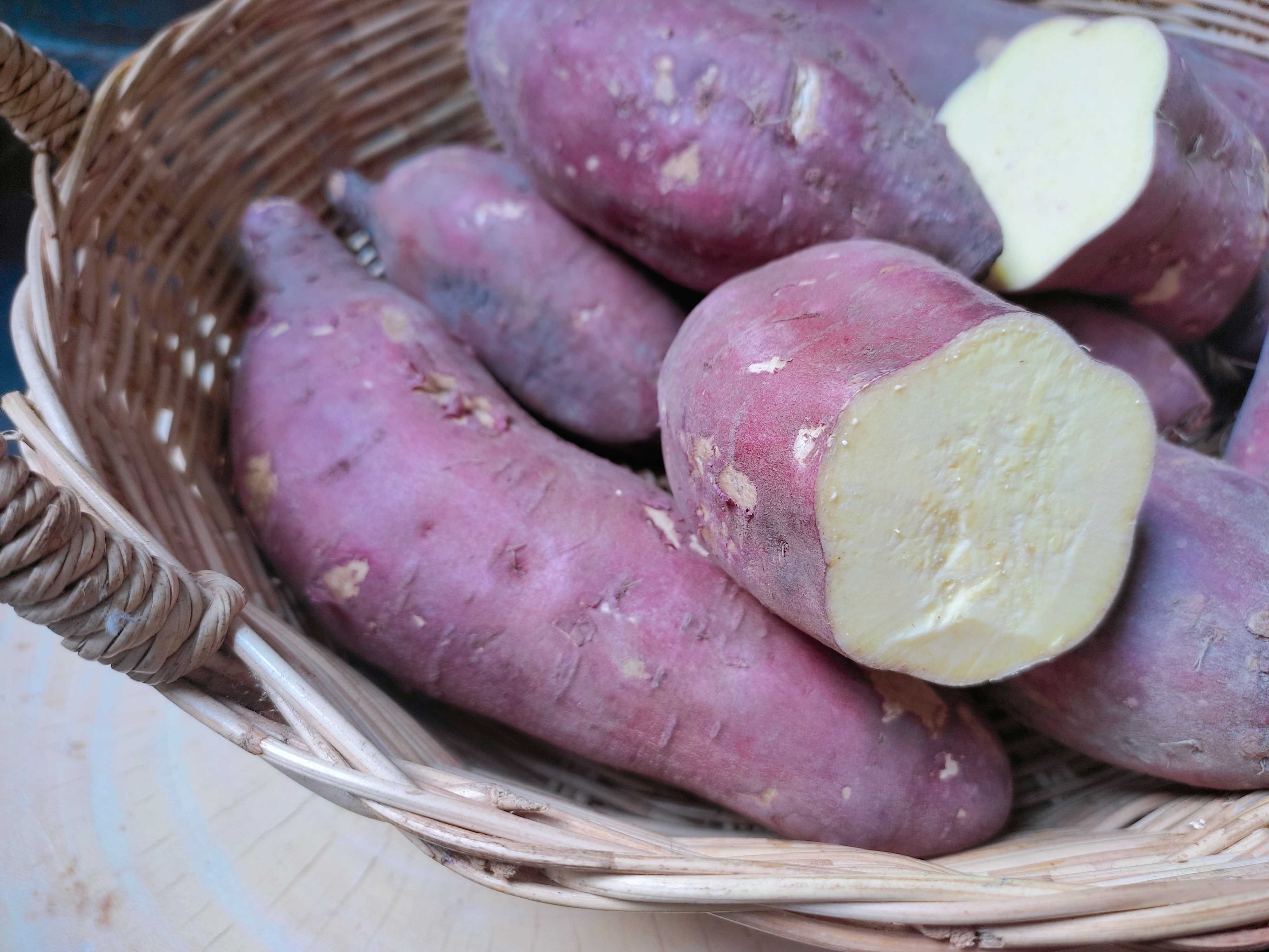 มันหวานญี่ปุ่น เบนิฮารุกะ (1Kg) Sweet potato Beni  haruka