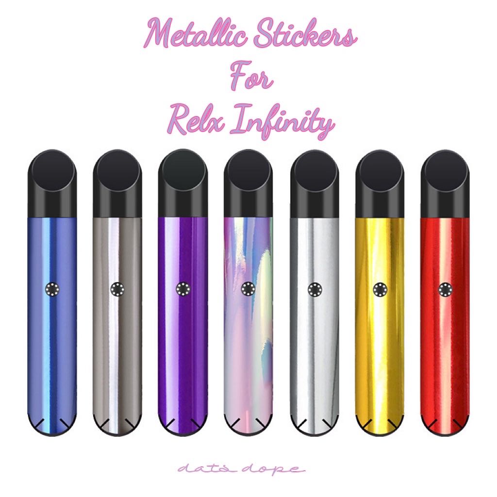 METALLIC STICKERS RELX INFINITY