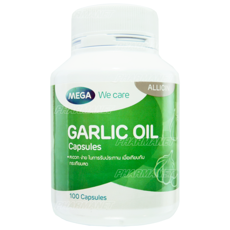 MEGA WE CARE GARLIC OIL CAP 100'S