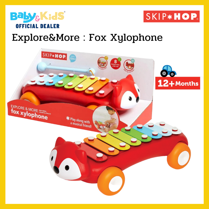 Skip Hop Explore&More : Fox Xylophone ของเล่นเด็ก เครื่องดนตรี