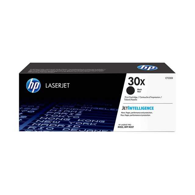 HP CF230X (HP 30X) ตลับหมึกพิมพ์ ของแท้ และเทียบเท่า FOR HP M203, M230sdn, MFP M227 Series