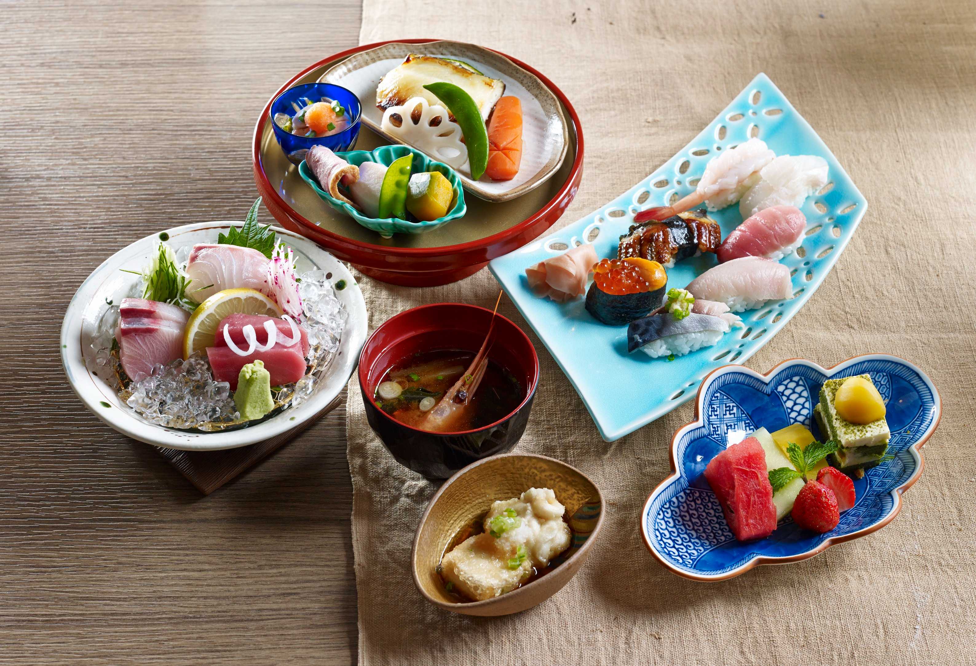 ซูชิไคเซกิดินเนอร์  Sushi Kaiseki (Dinner)