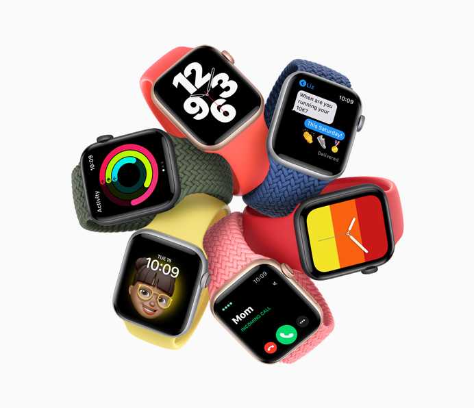 Apple Watch SE GPS Aluminium Case Sport Band