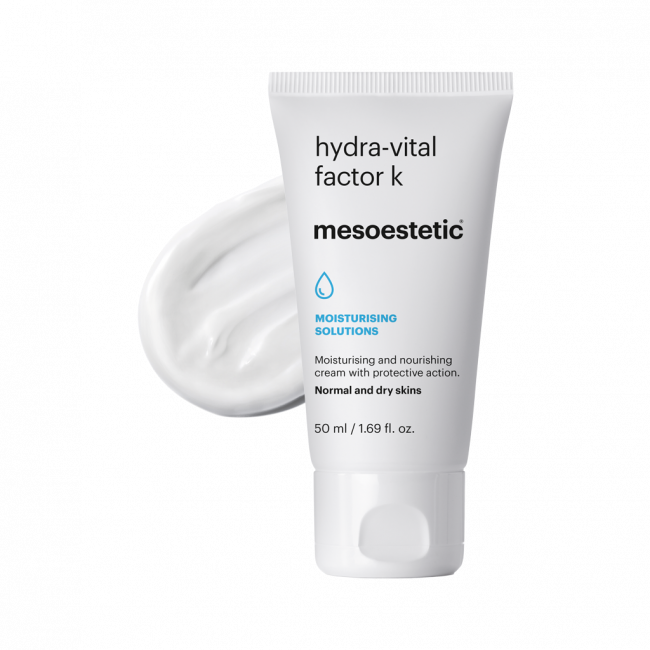 [Pre-Order] แท้ Mesoestetic hydra-vital factor K 50ml ครีมสำหรับผิวขาดน้ำ ผิวอ่อนแอหลังผลัดเซลส์ผิว