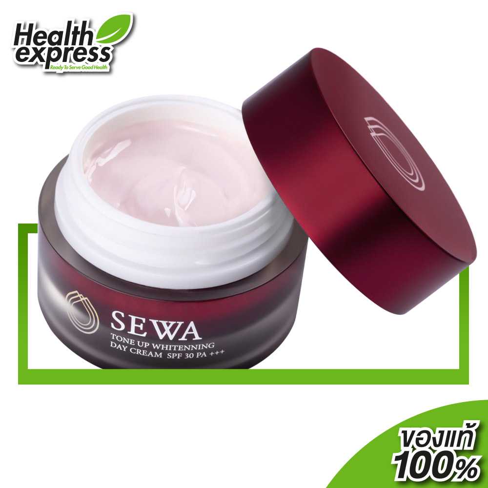 Sewa Rose Whitening Day Cream เซวา ครีม [30 ml.] ครีมบำรุง ระหว่างวัน ป้องกันแดด