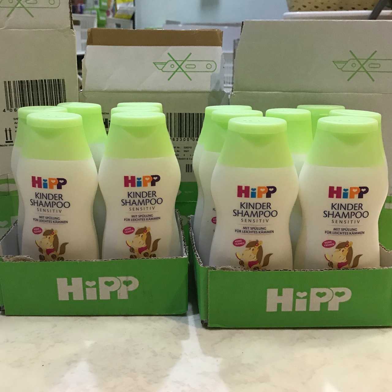 แชมพูสูตรอ่อนโยน Hipp shampoo , นำเข้าเยอรมัน