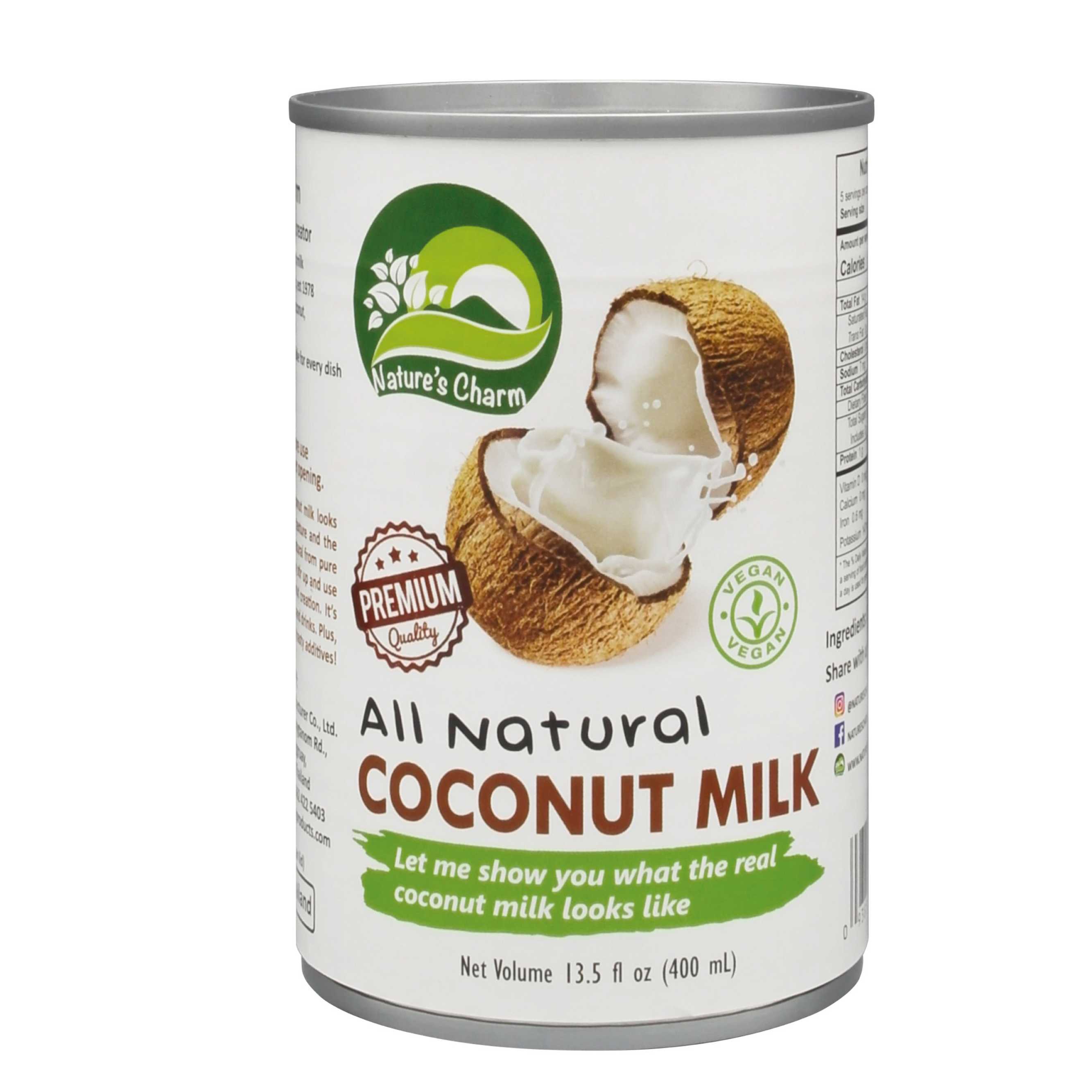 All Natural Coconut Milk - NATURE'S CHARM