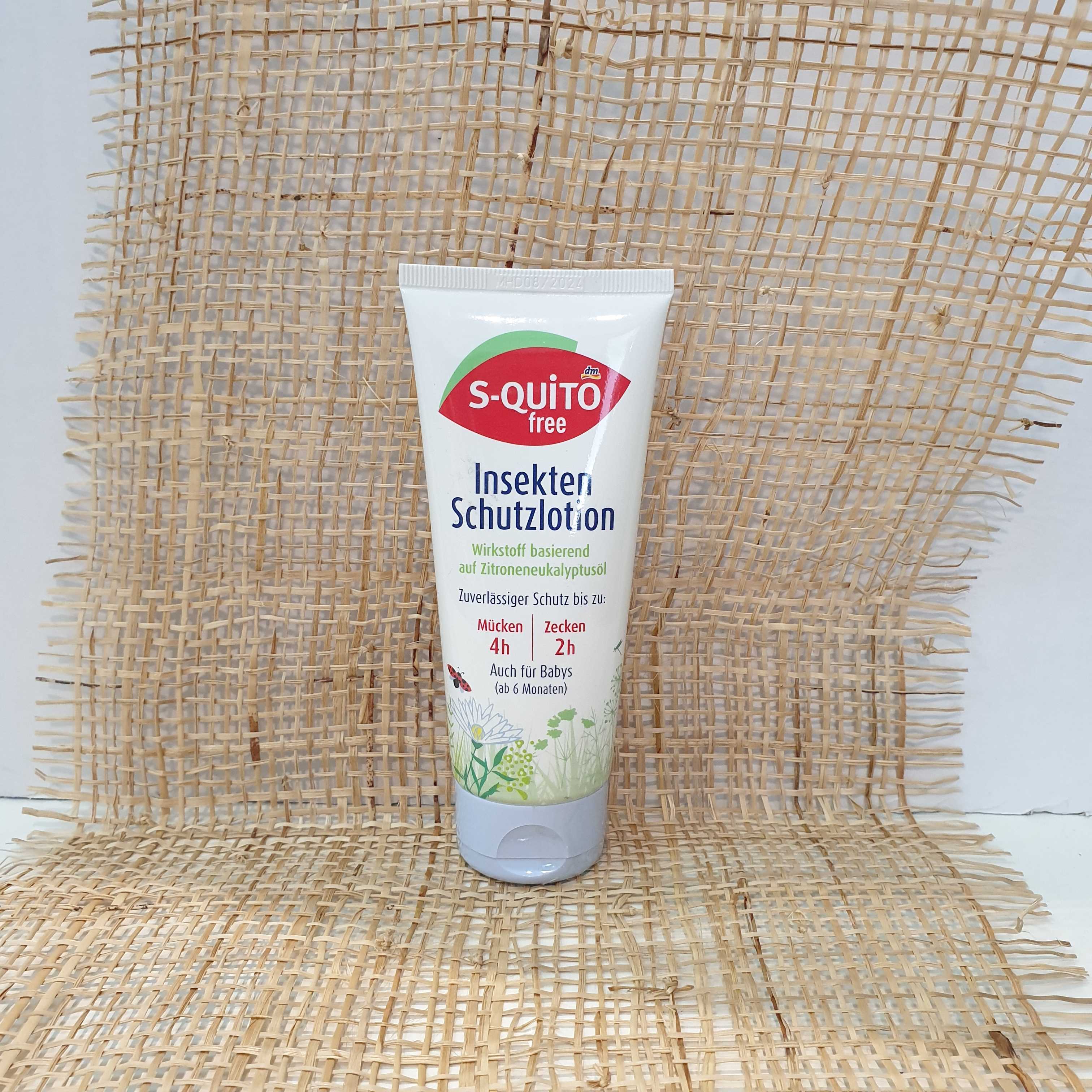โลชันทากัดยุงและแมลง  S-quito free Baby& Kids , 100 ml , นำเข้าเยอรมัน
