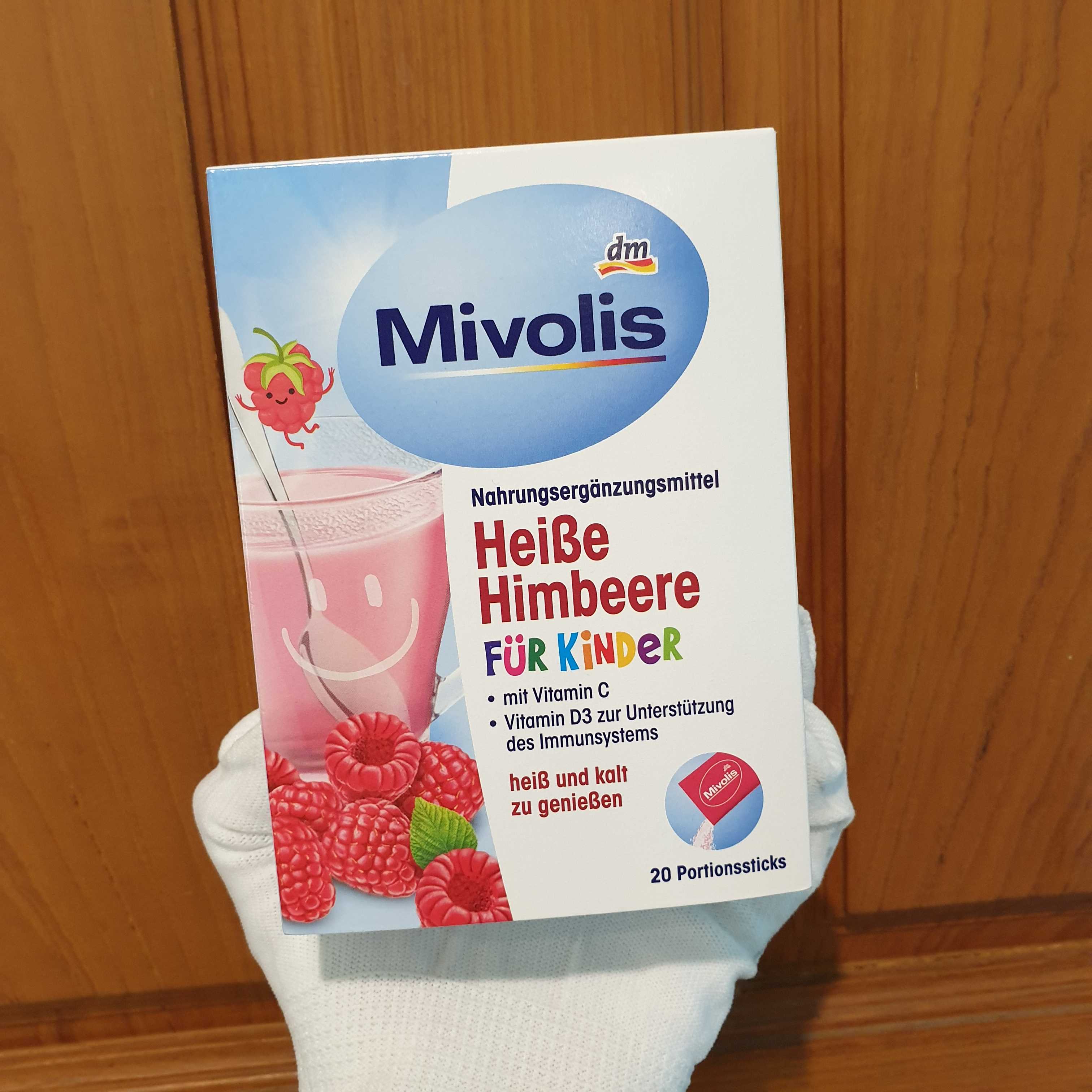 วิตามินแบบชงสำหรับเด็ก  Mivolis  Vitamin C + D3 , นำเข้าเยอรมัน