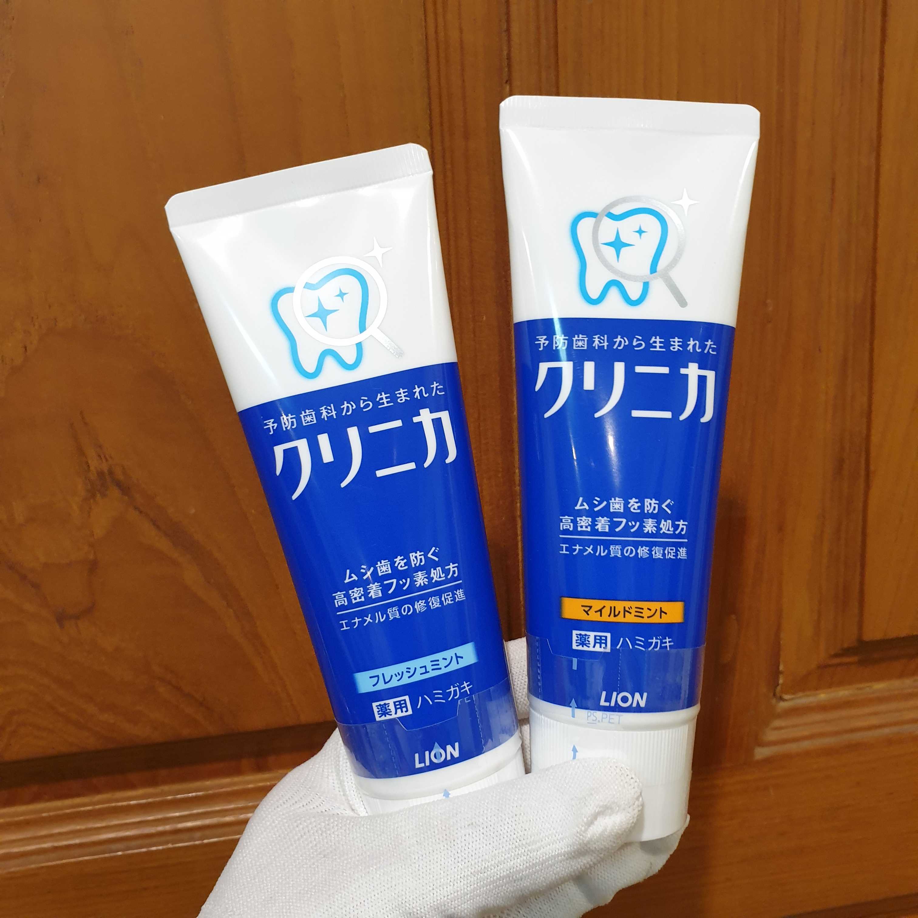 ยาสีฟัน Lion Clinica , นำเข้าญี่ปุ่น