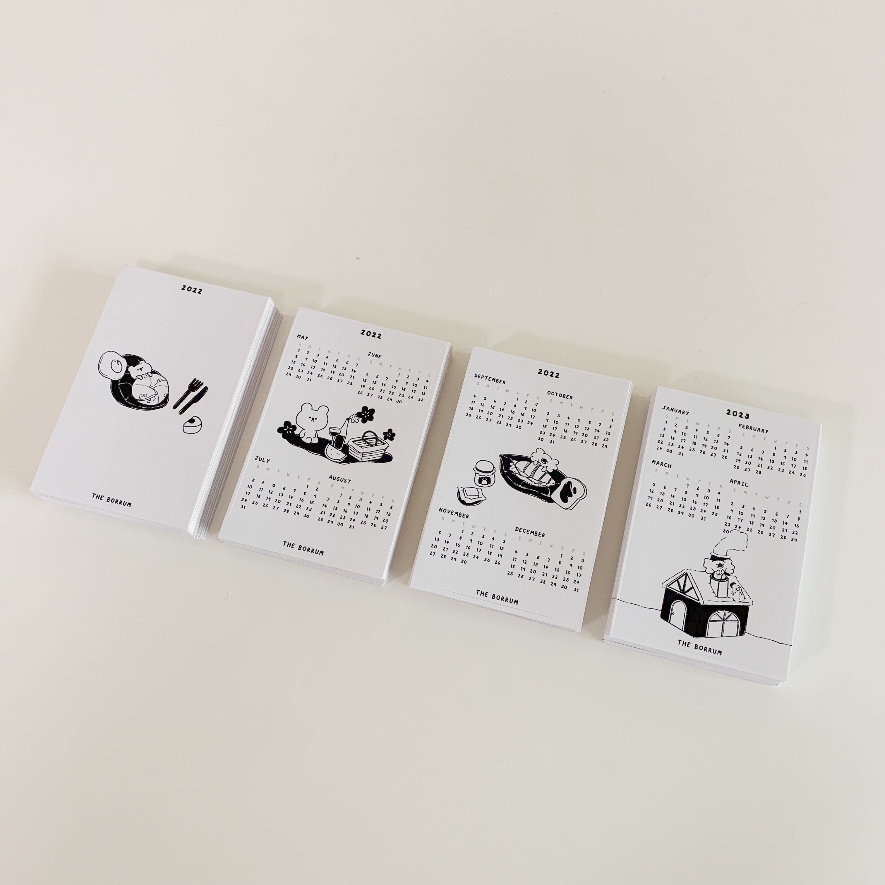 CALENDAR CARD STICKER