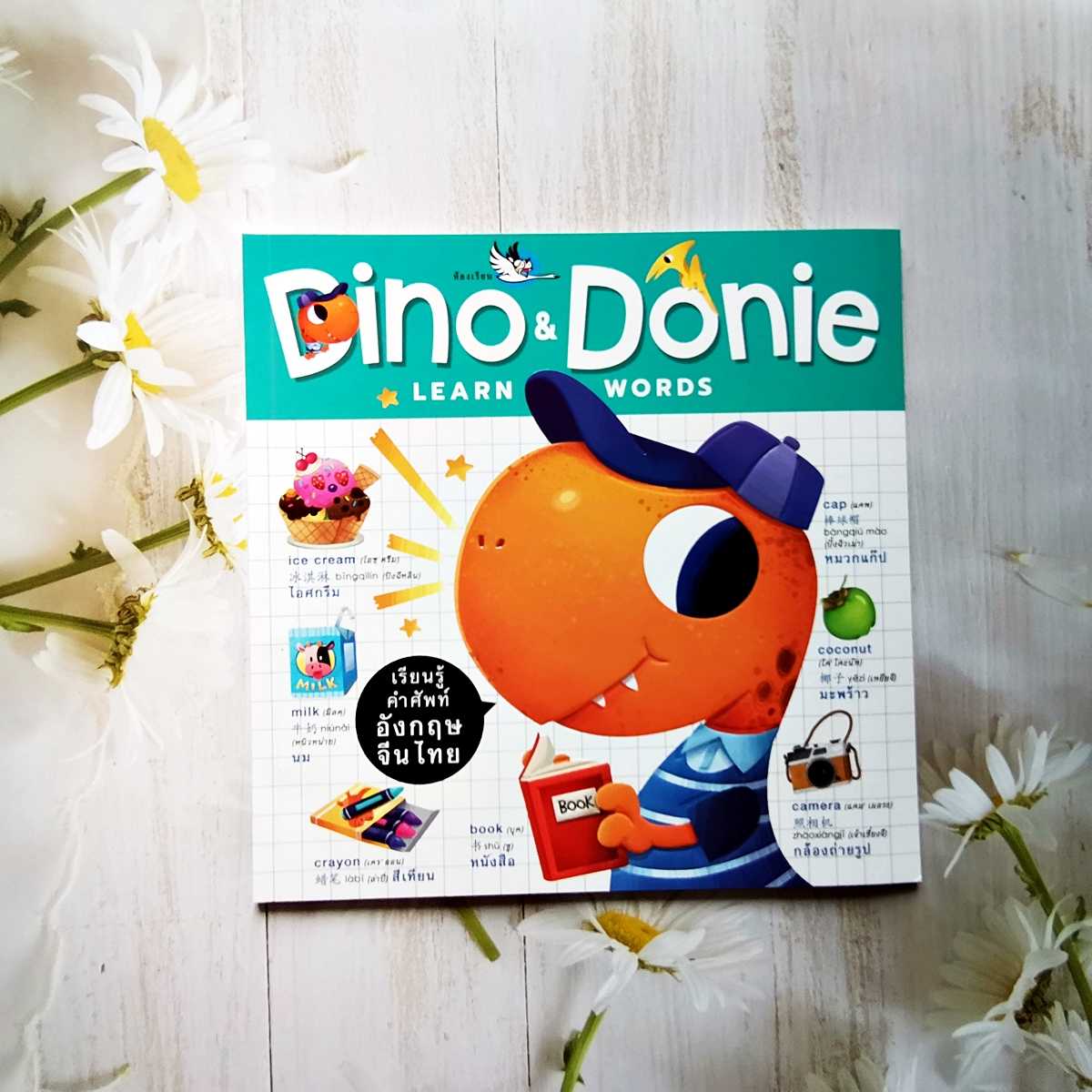 คำศัพท์ไทย จีน อังกฤษ║Dino & Donie Learn Words║