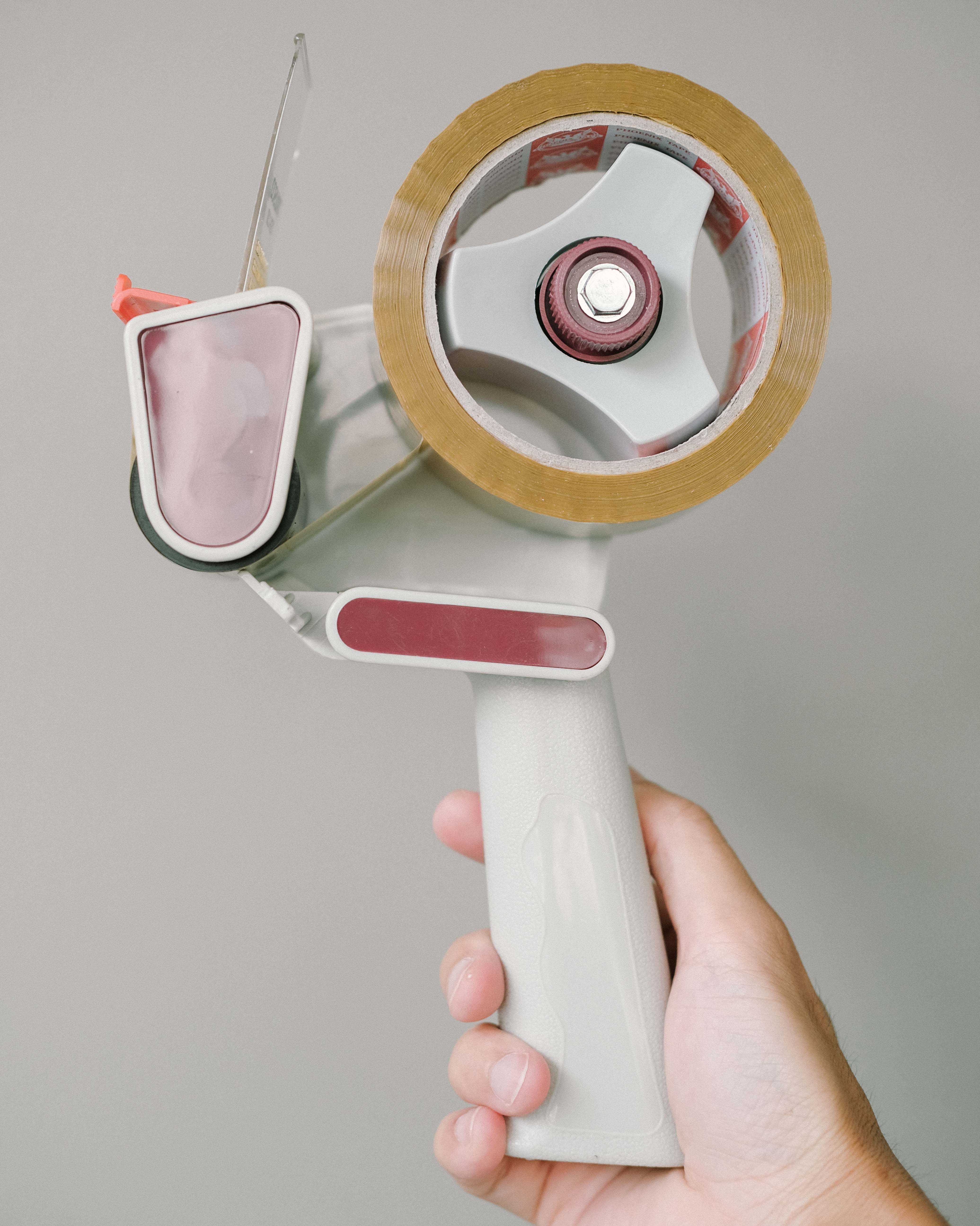 ที่ตัดเทป เครื่องตัดเทป ตัวตัดเทปกาว Tape Dispenser รุ่นมีด้ามจับ (Made in Taiwan)