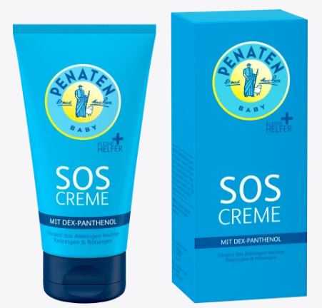 ครีมป้องกันผดผื่น Penaten SOS Cream  , ขนาด 75ml , นำเข้าเยอรมัน