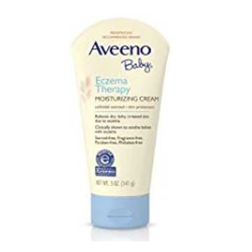 ลดอาการคัน Aveeno Baby Eczema Cream , สำหรับ 3 เดือนขึ้นไป , 141 g , นำเข้าอเมริกา