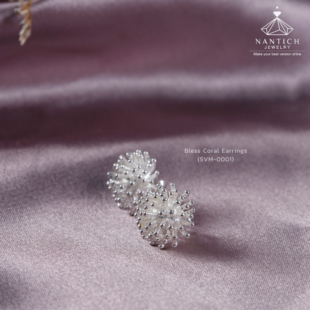 Bless Coral Earrings (SVM-0001)