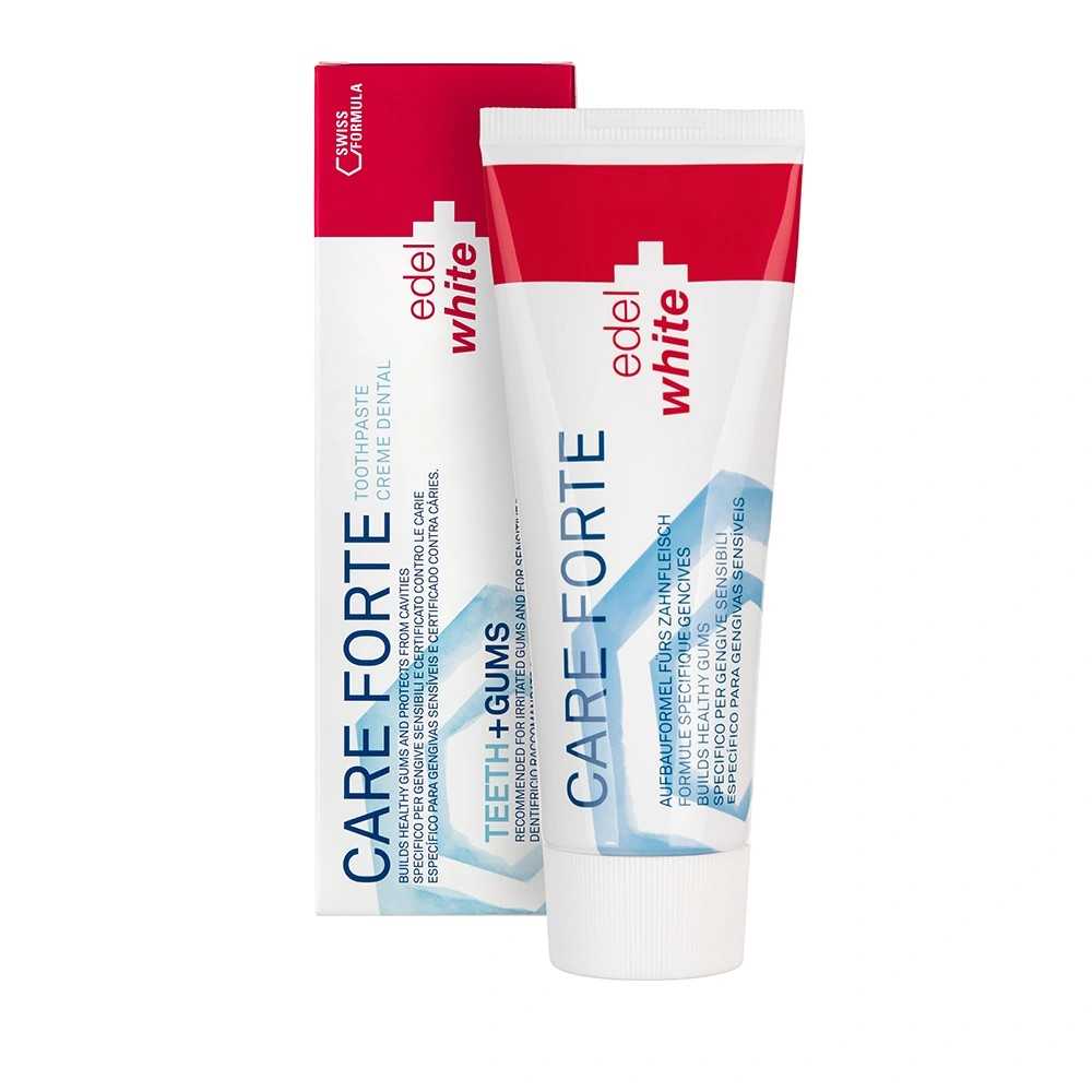 ยาสีฟัน edel+white สูตร Care Forte